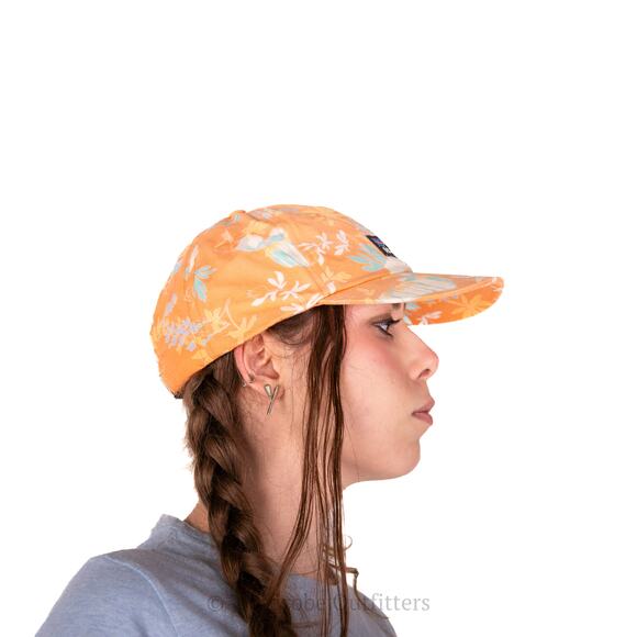 Patagonia Cream Orange Palm Surf Hat - Picture 5 of 8